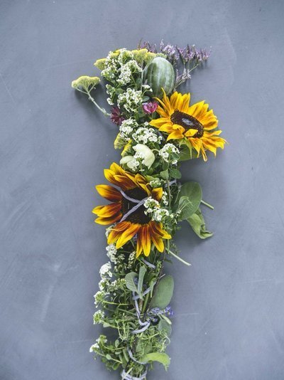 DIY: een bundel van bloemen (Do It Yourself)