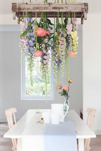 Hang de bloemen op! (Do It Yourself)