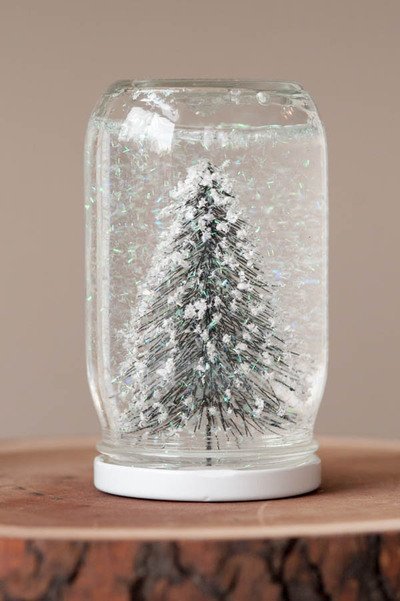 DIY snowglobe (Do It Yourself)