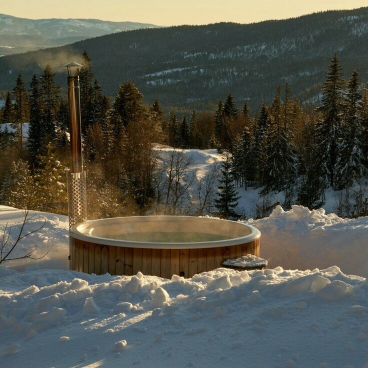 Genieten van een buitenspa in de winter (Tuintips)