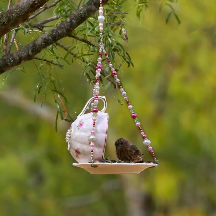 Tip! Theeservies in de tuin