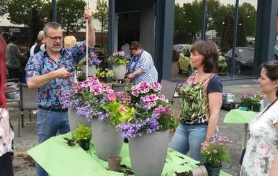 Maak een bloempotcreatie met Romeo Sommers (Tuin- en woonevents)