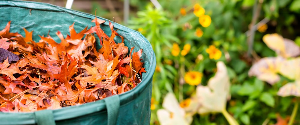 Composteren in de herfst